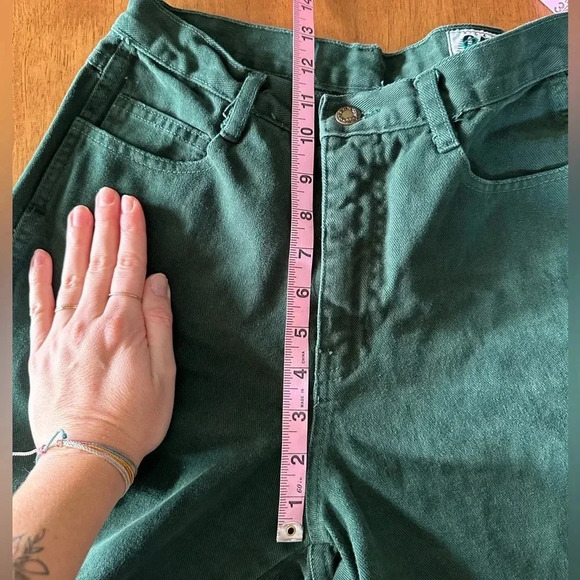 Vintage High Waisted Green Class 955 Jean - Picture 8 of 10